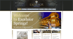 Desktop Screenshot of excelsiorspringssaratoga.com